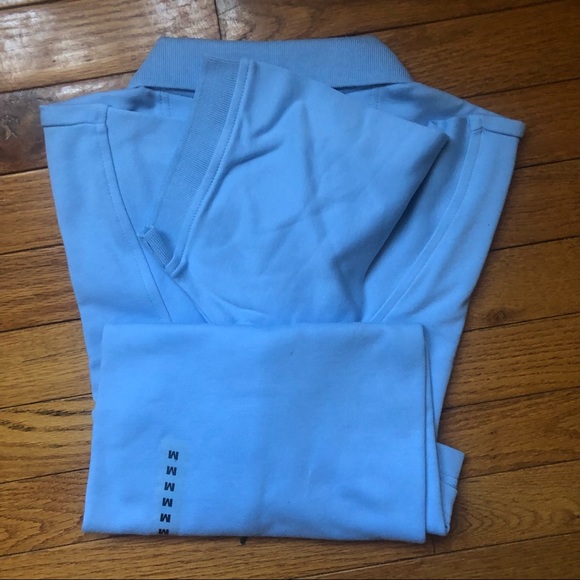 NWOT DAD SHIRT BOCA Mens SS Shirt Blue SZ M Cotton Summer Casual Shirt W/Collar - Picture 4 of 4